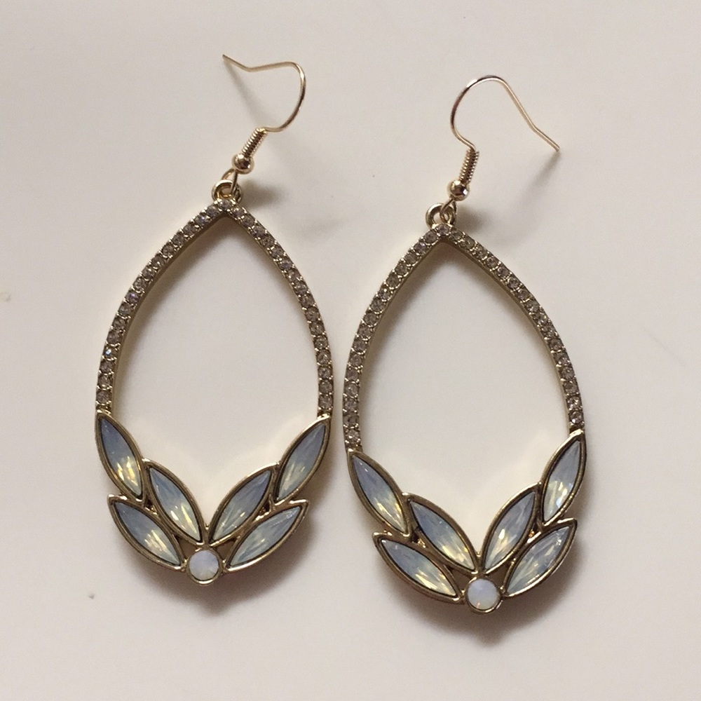 Gold Dangling Earrings